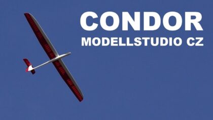 Condor MODELLSTUDIO CZ, first flight of electric powered RC sport
