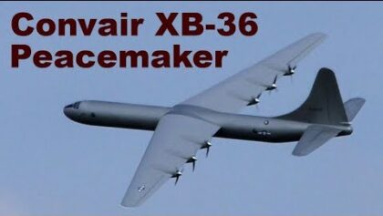 Convair XB-36 Peacemaker, 6,4m giant scale RC aircraft, JMM 2019