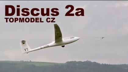 Discus 2a, scale RC glider, TOPMODEL CZ, 2018