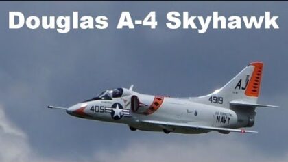Douglas A-4 Skyhawk, scale RC aircraft, 110mm EDF, 2018