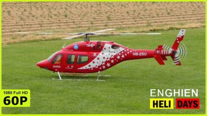 ELECTRICAL BELL 429 AIR ZERMATT FLIGHT DEMONSTRATION | HELIDAYS ENGHIEN