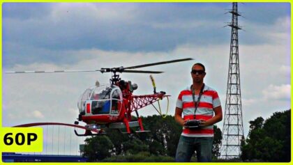ELECTRICAL RC LAMA SA315-B FLIGHT DEMONSTRATION – HELIDAY DUISBURG 2019