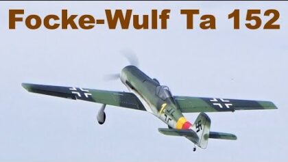 Focke-Wulf Ta 152, scale RC warbird, 2019