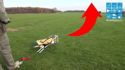 HOCHSTART & BUNGEE-STARTHILFE MIT KATAPULT FÜR RC IMPELLERMODELLE TIPPS &