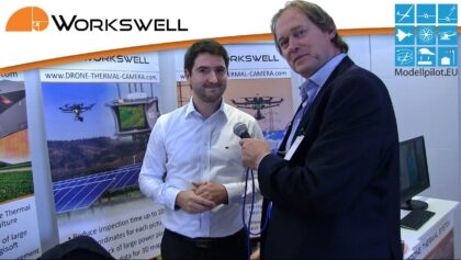IR-SENSORS WORKSWELL INTERVIEW at the DRONE BERLIN 2016 EXHIBITION
