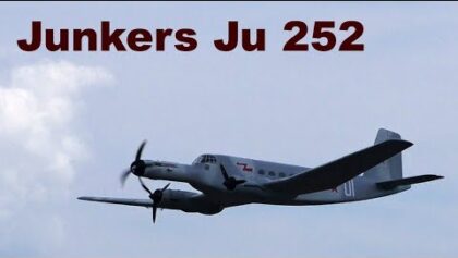 Junkers Ju 252, giant scale RC airplane, 2018