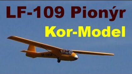 LF-109 Pionyr Kor-Model, RC model aerotow, Jiricka Show 2019