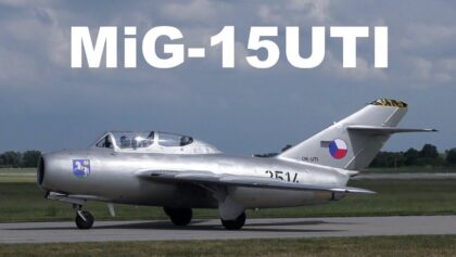 MiG-15 UTI, Pardubice Airshow, 2018