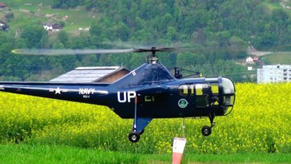 Navy RC Helicopter model Sikorsky HO3 S-1 U.S Navy