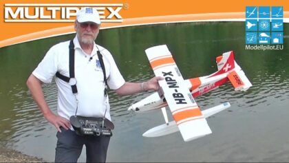 PILATUS PC-6 MULTIPLEX VIDEO TESTREPORT “FLUGBERICHT MIT SCHWIMMER” TESTBERICHT RC