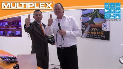 PROFI TX M-LINK MULTIPLEX MODELLSPORT INTERVIEW ANDREAS JUHL SPIELWARENMESSE NÜRNBERG