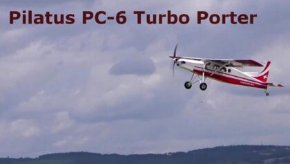 Pilatus PC-6 Turbo Porter + Futura Tomahawk Design, jet RC