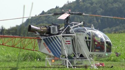RC HELI SCALE QUALITY LAMA SA315B FIRE FIGHTER MODEL COPTER