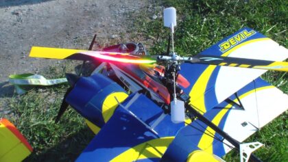 RC HeliJet Play with Blade 450 fly 3D looping ect..Zürich