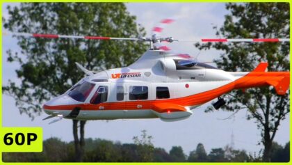 RC SCALE BELL 430 ELECTRICAL HELICOPTER FLIGHT DEMONTRATION