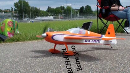 RCHELIJET with Parkzone Extra 300 ready to fly