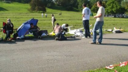 RCHeliJet friends Funfly wild flying Range Zurich Carbon-Z and SU-27M