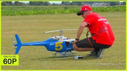 RESTORED HEIM STAR-RANGER TO AN ELECTRICAL JET-RANGER FLIGHT DEMO