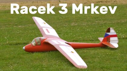 Racek 3 Mrkev | scale RC glider | 4K |