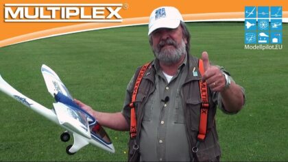 SHARK MULTIPLEX VIDEO TESTREPORT “FLUGBERICHT” TESTBERICHT RC ELAPOR GLIDER TEST