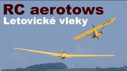 Scale RC glider aerotows Letovice 2019
