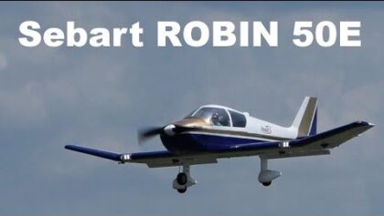 Sebart ROBIN 50E, RC aircraft, 2018