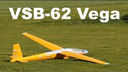 VSB-62 Vega, scale RC glider, DSmodel, 2018