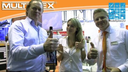 WINGSTABI MULTIPLEX MODELLSPORT INTERVIEW JÜRGEN SCHOLZ & LISA BURGER SPIELWARENMESSE