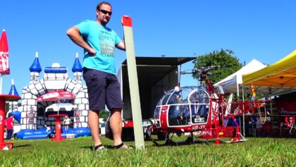 WORLD RECORD RC SCALE LAMA III TURBINE HELICOPTER MODEL 4,50