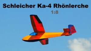 Schleicher Ka-4 Rhönlerche | mini scale (1:8) RC glider |