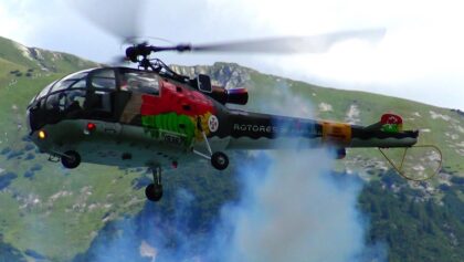 «ALOUETTE III» Portuguese Air Force RC Scale Turbine Model Helicopter