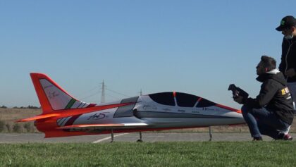 ARE S Krill RC Turbine Model Jet Volo Campo a