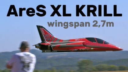 AreS XL KRILL | 2,7m giant jet turbine RC model