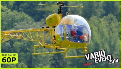 BIG XL BELL-47G FLYING FROM STEPHAN WIEDERHOLD – VARIO EVENT