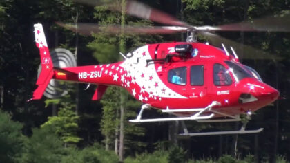 Bell 429 Air-Zermatt GIANT SCALE R/C TURBINE MODELL HELICOPTER full