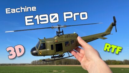 Eachine E190 PRO UH-1 | RTF | Bell UH1-D |