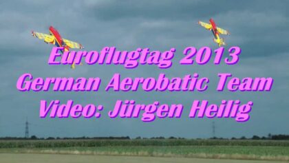 Euroflugtag Rheidt 2013 – German Aerobatic Team