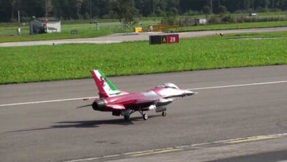 F-16 ADF Fighting Falcon Team Italy JET WORLD MASTERS SWITZERLAND