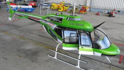 GIGANTIC TURBINE RC MODEL BELL 206B3 JET RANGER SCALE HELICOPTER
