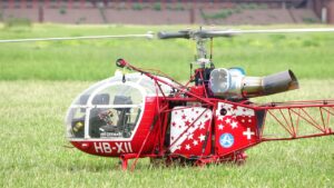 HB XII SA315-B Lama mit PHT-2 Turbine, schön laut !
