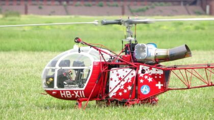 HB XII SA315-B Lama mit PHT-2 Turbine, schön laut !