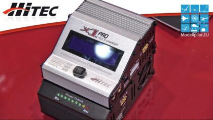 HiTEC X1 PRO LADEGERÄTE MIT EINFACHEM AUFSTECKEN AUF DAS NETZTEIL
