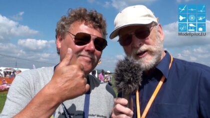 INTERVIEW WINFRIED OHLGART ORGANISATOR 3. INT. DEUTSCHE MEISTERSCHAFT FORMATIONSFLIEGEN JETMODELLE