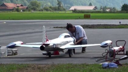 Lockheed T-33 Shooting Star JET WORLD MASTERS MEIRINGEN SWITZERLAND 2013