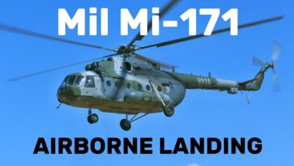 Mil Mi-171 | AIRBORNE LANDING | 4K | Czech Heaven