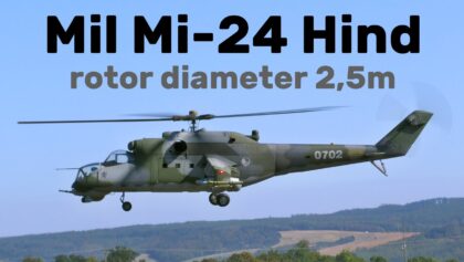 Mil Mi-24 Hind | 2,5m giant scale RC helicopter |