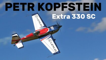 PETR KOPFSTEIN | Extra 330 SC | 4K | Czech