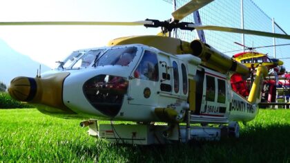 SIKORSKY S70 FIREHAWK RC SCALE TURBINE HELICOPTER MODEL LOS ANGELES