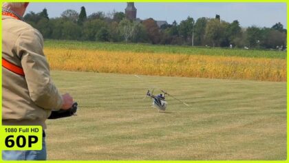 STUNNING SACLE AEROBATIC FLIGHT WITH A RC LONG-RANGER AND SLIDING