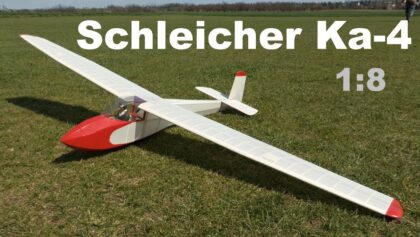 Schleicher Ka-4 Rhönlerche | mini scale (1/8) RC glider |
